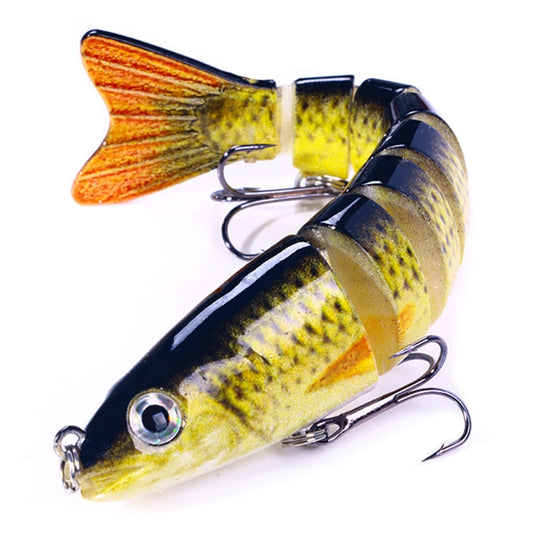 HENGJIA JM064 Multi-section Fish Minnow Bionic Fake Lures Sea Fishing Sinking Lures, Size: 12.8cm 18g(6) - Fishing Lures by HENGJIA | Online Shopping South Africa | PMC Jewellery | Buy Now Pay Later Mobicred