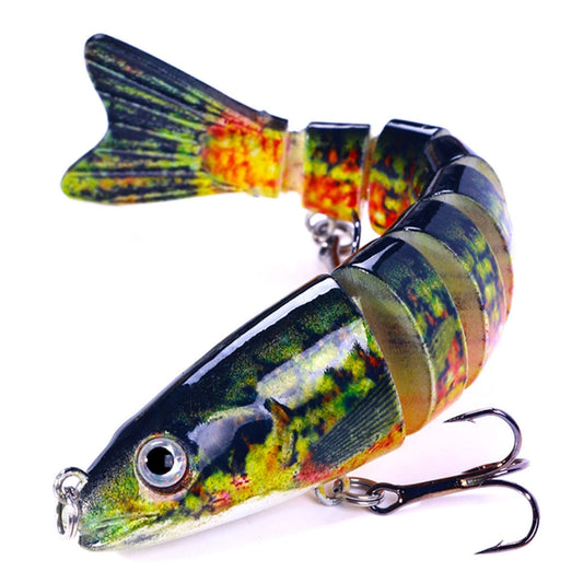 HENGJIA JM064 Multi-section Fish Minnow Bionic Fake Lures Sea Fishing Sinking Lures, Size: 12.8cm 18g(7) - Fishing Lures by HENGJIA | Online Shopping South Africa | PMC Jewellery | Buy Now Pay Later Mobicred