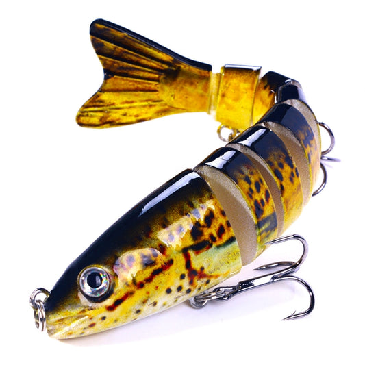 HENGJIA JM064 Multi-section Fish Minnow Bionic Fake Lures Sea Fishing Sinking Lures, Size: 12.8cm 18g(10) - Fishing Lures by HENGJIA | Online Shopping South Africa | PMC Jewellery | Buy Now Pay Later Mobicred