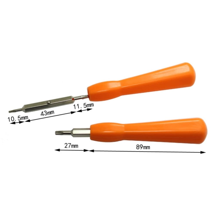 2 In 1  For RIng Doorbell Screwdriver Replacement For Ring Doorbell Battery Change(Orange) - Screwdriver Tools by PMc TechLife | Online Shopping South Africa | PMc TechLife | Buy Now Pay Later Mobicred