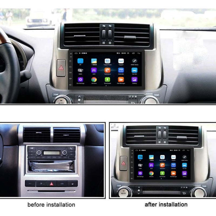 A2222KT 7 Inch Android Navigation WiFi Version 1+32G GPS Bluetooth 2.5D Screen Car Central Control MP5 Player, Style: Standard+4Lights Camera - Car MP3 & MP4 & MP5 by PMC Jewellery | Online Shopping South Africa | PMC Jewellery | Buy Now Pay Later Mobicred