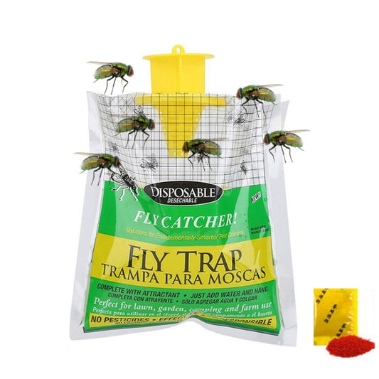 MYD-1 External Bait Fly Bag Hanging Fly Trap Bag Outdoor Farms Catch Flies Tool - Traps by PMC Jewellery | Online Shopping South Africa | PMC Jewellery | Buy Now Pay Later Mobicred