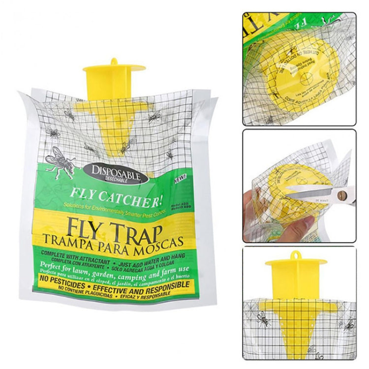 MYD-1 Built-in Bait Fly Bag Hanging Fly Trap Bag Outdoor Farms Catch Flies Tool - Traps by PMC Jewellery | Online Shopping South Africa | PMC Jewellery | Buy Now Pay Later Mobicred