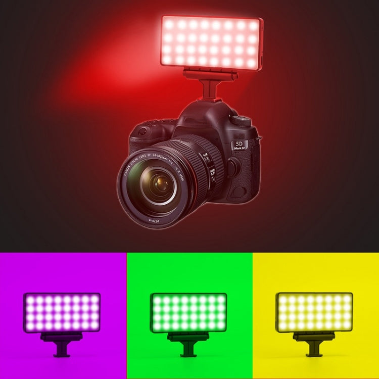 Outdoor Live Photography Multi-angle Brightness Adjustment Mobile Phone Fill Light, Specification: RGB Color - Selfie Light by PMC Jewellery | Online Shopping South Africa | PMC Jewellery | Buy Now Pay Later Mobicred