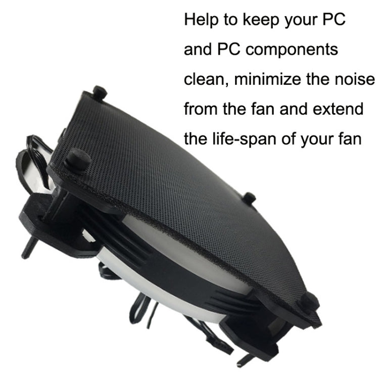 20pcs 14cm Chassis Fan PVC Dust Filter Dust Filter - Fan Cooling by PMC TechLife | Online Shopping South Africa | PMC TechLife