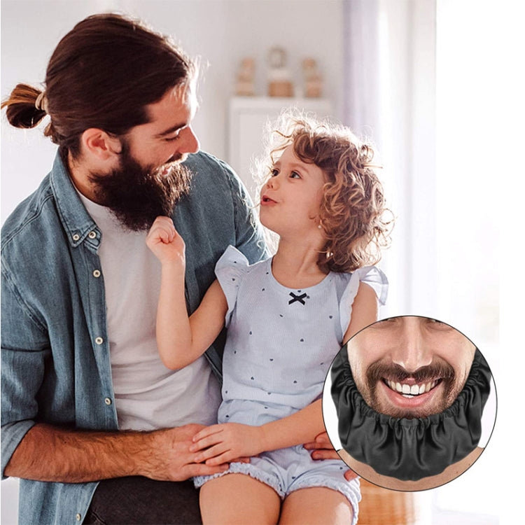 Men Beard Cover Oil and Stain Resistant Beard Pouch(Black) - free shipping - PMC TechLife - Order now!