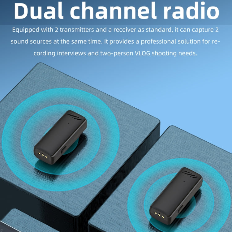S11 Single Microphone USB-C/Type-C Interface Wireless Lavalier Noise Canceling Microphone with Charging Case - Microphone by PMC TechLife | Online Shopping South Africa | PMC TechLife | Buy Now Pay Later Mobicred