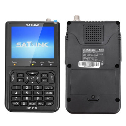 SATLINK SP-2100 HD Finder Meter Handheld Satellite Meter(US Plug) - Satellite Finder by SATLINK | Online Shopping South Africa | PMC Jewellery | Buy Now Pay Later Mobicred