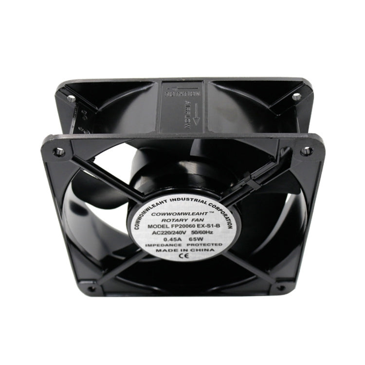 FP20060 110V 20cm Chassis Cabinet Metal Case Low Noise Cooling Fan - Fan Cooling by PMC Jewellery | Online Shopping South Africa | PMC Jewellery | Buy Now Pay Later Mobicred