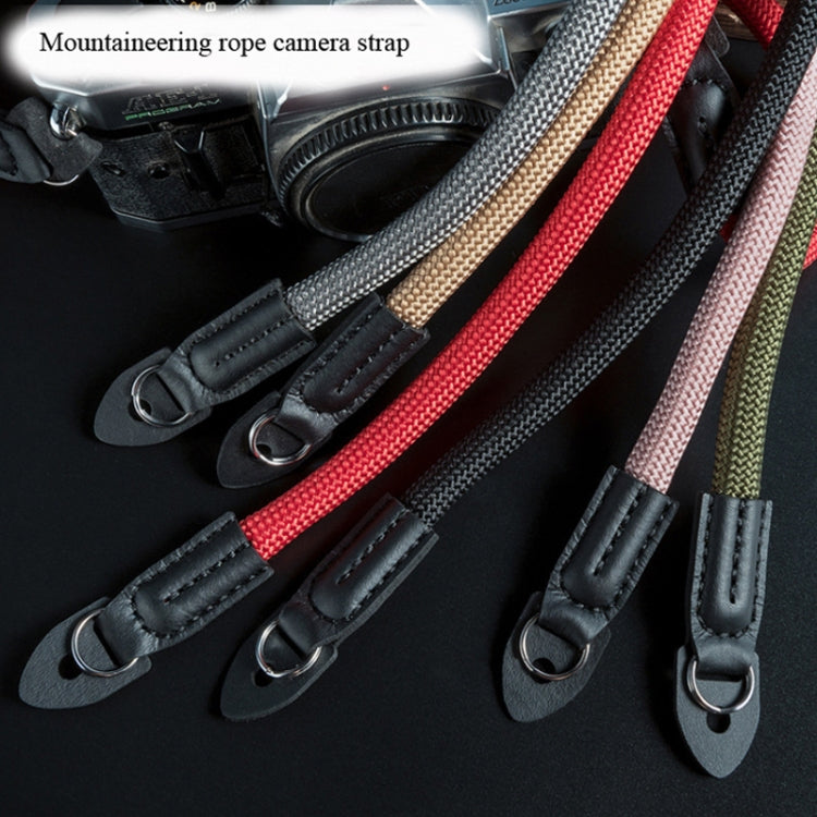 Climbing Rope Camera Strap SLR Camera Retro Wearable Shoulder Strap(Light Brown) - Camera Strap by PMC TechLife | Online Shopping South Africa | PMC TechLife