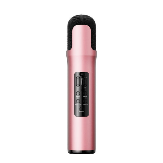 K8 Live Sound Card Microphone Mobile Phone Wireless Bluetooth Speaker(Pink) - Microphone by PMC Jewellery | Online Shopping South Africa | PMC Jewellery | Buy Now Pay Later Mobicred