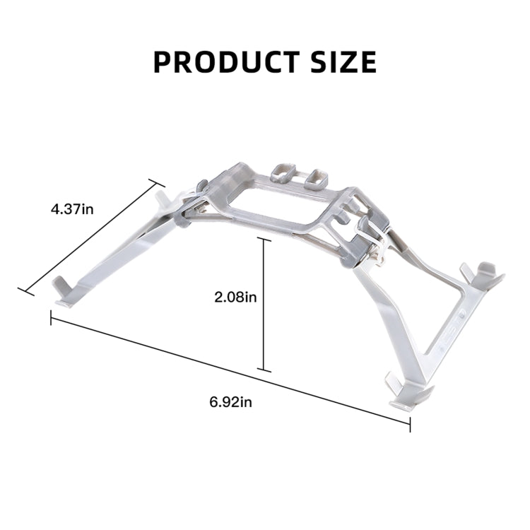 For DJI Mini 3 Pro RCSTQ Increase Tripod Landing Skid Float Kit  Single Landing Gear - Holder Series by RCSTQ | Online Shopping South Africa | PMC Jewellery