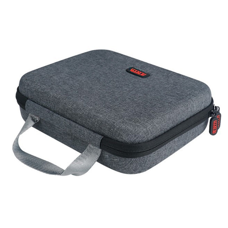 RCGEEK for DJI Action 2 Sports Camera Wear-resistant Shock-absorbing Storage Bag(Grey) -  by RCGEEK | Online Shopping South Africa | PMC Jewellery | Buy Now Pay Later Mobicred