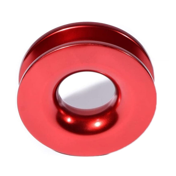 Aluminum Snatch Recovery Ring For 3/8" & 1/2" Rope(Red) - Towing Bars by PMC TechLife | Online Shopping South Africa | PMC TechLife