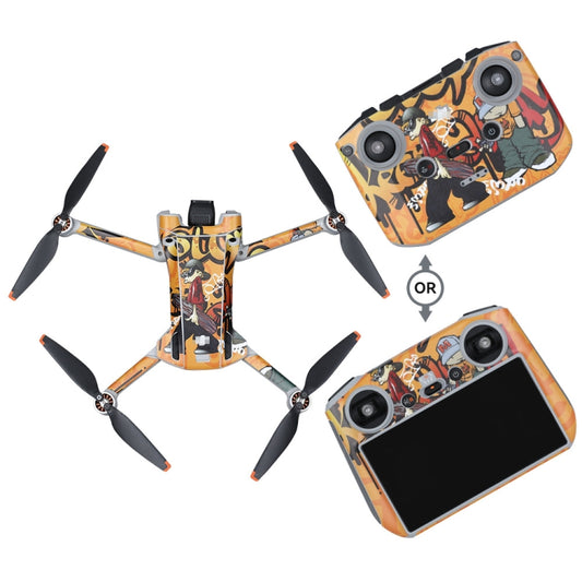 For DJI Mini 3 Pro Remote Control Body Sticker ,Spec: RC-N1 Without Screen(Boy) -  by RCSTQ | Online Shopping South Africa | PMC Jewellery | Buy Now Pay Later Mobicred