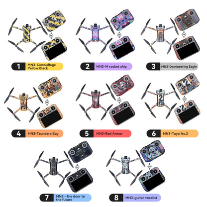 For DJI Mini 3 Pro Remote Control Body Sticker ,Spec: RC-N1 Without Screen(Boy) - Stickers by RCSTQ | Online Shopping South Africa | PMC Jewellery | Buy Now Pay Later Mobicred