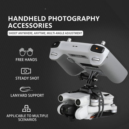 For DJI Mini 3 Pro RCSTQ Handheld Camera Device Remote Control Fixed Body Grip Kit 2 - Holder Series by RCSTQ | Online Shopping South Africa | PMC Jewellery | Buy Now Pay Later Mobicred