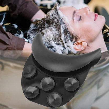 Silicone Suction Cup Hair Wash Pillow Hair Salon Wash Basin Bath Neck Pad Sleep Pillow - Hair Care by PMC Jewellery | Online Shopping South Africa | PMC Jewellery