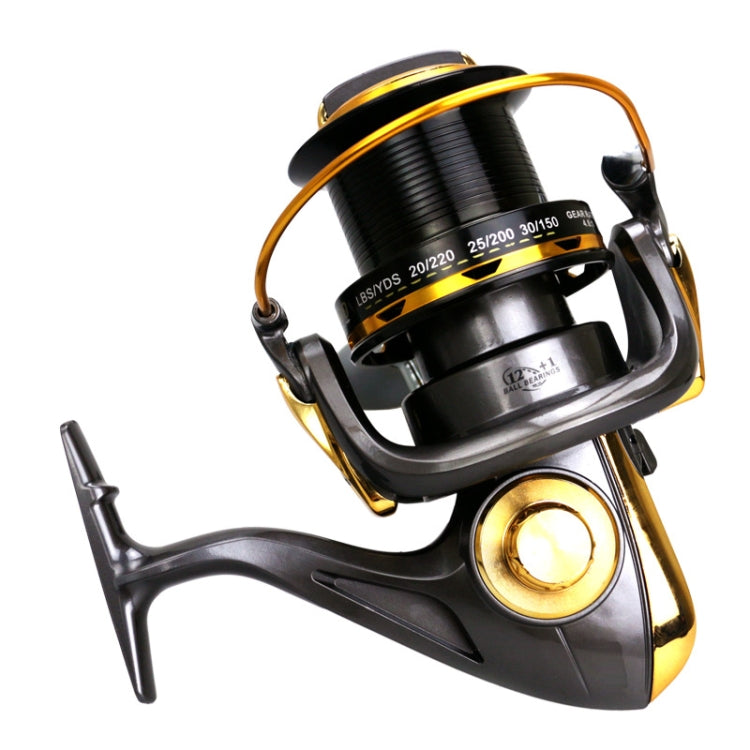 TF8000 Long-distance Casting Reel Large Gapless Sea Rod Fishing Reel Spinning Reel - Fishing Reels by PMC Jewellery | Online Shopping South Africa | PMC Jewellery