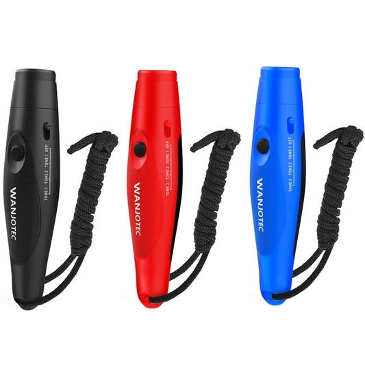 WANJOTEC EW001 Large Volume Outdoor Training Referee Coach Electronic Whistle, Color: Black Red Blue - Sporting goods by WANJOTEC | Online Shopping South Africa | PMC Jewellery | Buy Now Pay Later Mobicred