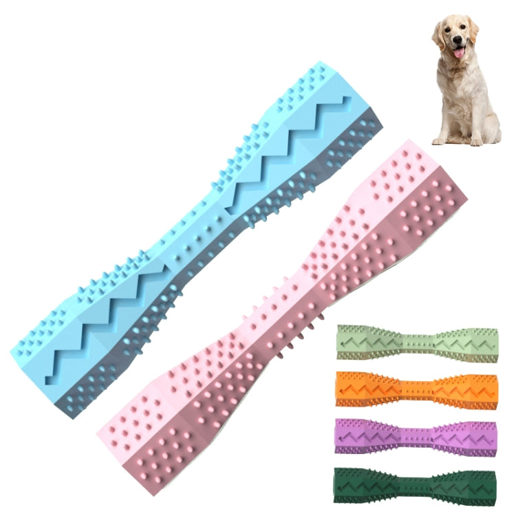 Pet Chewing Toy Hexagonal Molar Teeth Cleaning Stick Pet Toothbrush(Lake Blue) - Leakage Toy by PMC Jewellery | Online Shopping South Africa | PMC Jewellery