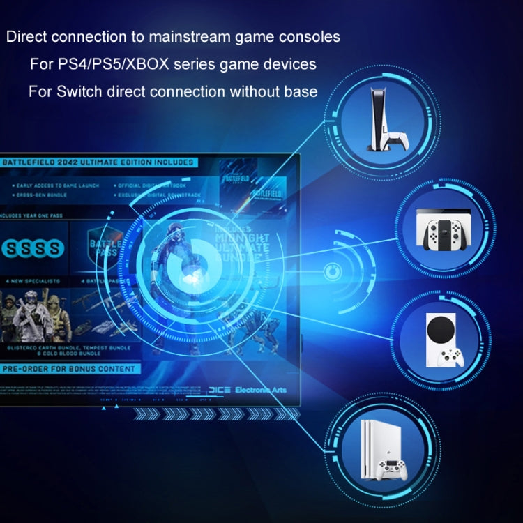 15.6 inch Ordinary Version 4K Portable External Extended Screen Display For Switch/PS5/Mobile Phone/Computer(US Plug) - LCD Monitors by PMc TechLife | Online Shopping South Africa | PMc TechLife | Buy Now Pay Later Mobicred