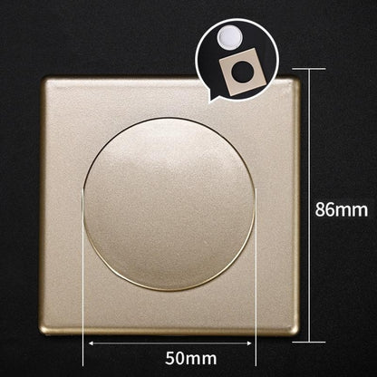 Square Air Conditioning Hole Decoration Cover Wall Hole Plug, Style: 9cm Gold - Furniture Accessories by PMC Jewellery | Online Shopping South Africa | PMC Jewellery