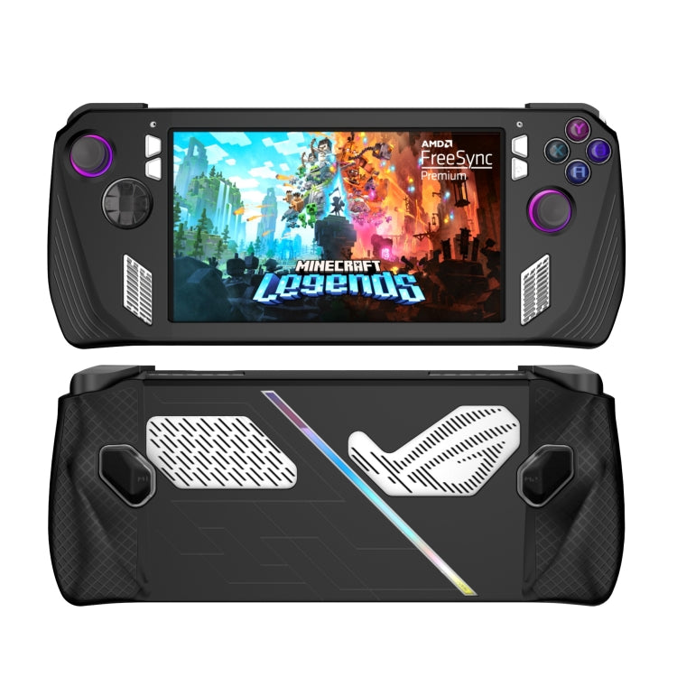 For ASUS ROG Ally Game Console Silicone Protective Cover Spray Oil Case(Black) - free shipping - PMC TechLife - Order now!