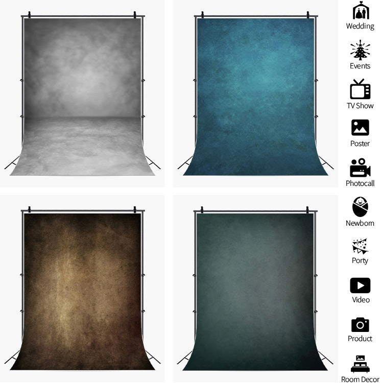 80x120cm Gradient Solid Color Photography Background Cloth Studio Props Decorative Background(11407926) - Gradient Color by PMC Jewellery | Online Shopping South Africa | PMC Jewellery