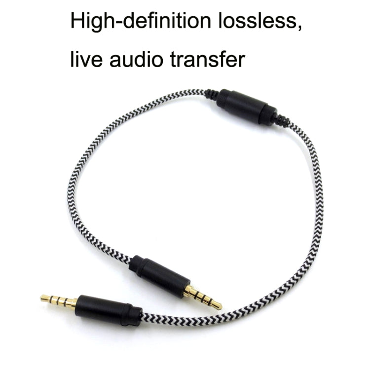 Mobile Phone 3.5mm Sound Card Cable Live Call Version Audio Wire Two-way Inter-recorder Internal Recording Cable - Microphone Audio Cable & Connector by PMC Jewellery | Online Shopping South Africa | PMC Jewellery | Buy Now Pay Later Mobicred