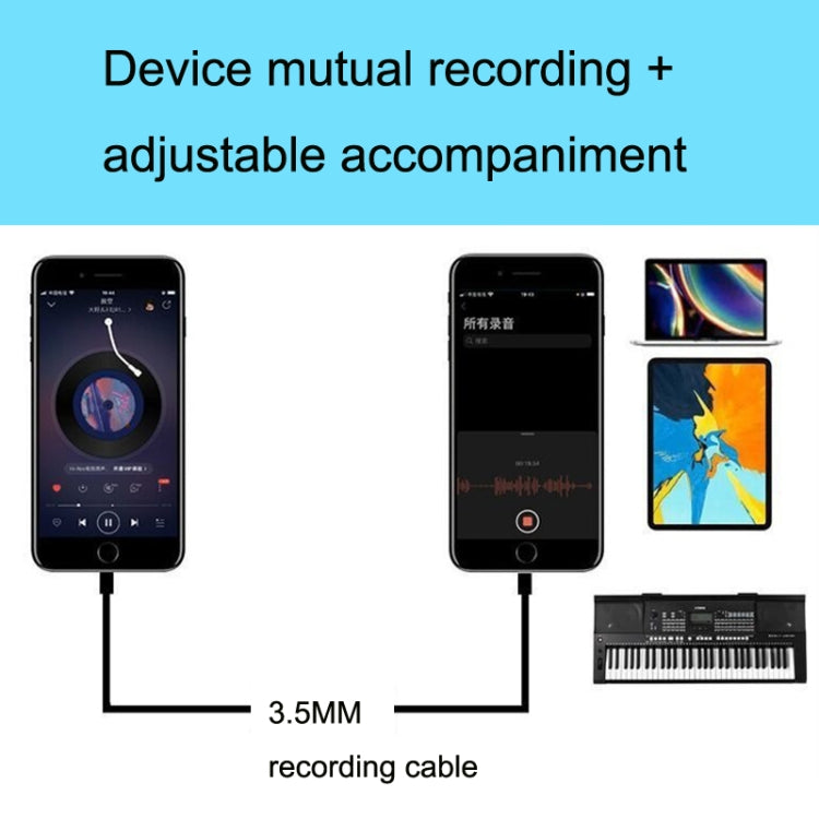 Mobile Phone 3.5mm Sound Card Cable Live Call Version Audio Wire Two-way Inter-recorder Internal Recording Cable - Microphone Audio Cable & Connector by PMC Jewellery | Online Shopping South Africa | PMC Jewellery | Buy Now Pay Later Mobicred