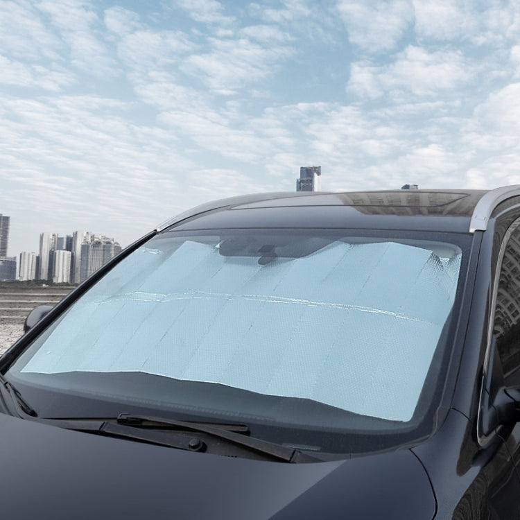 140x75cm Car Front Windshield Sun Protection Heat Insulation Foldable Sunshade - free shipping - PMC TechLife - Order now!
