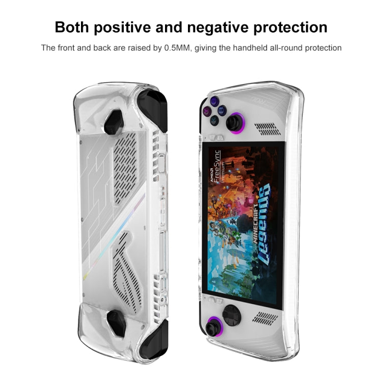 For ASUS Rog Ally Game Console All-in-one TPU Soft Protective Case(Transparent) - Accessories by PMC Jewellery | Online Shopping South Africa | PMC Jewellery