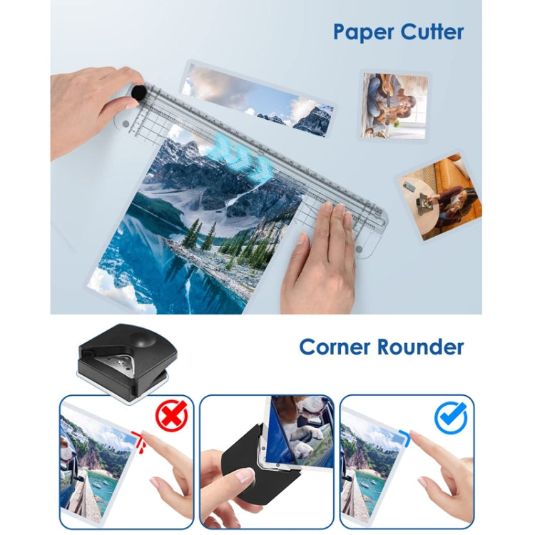 FN333 A4 Photo Laminating Machine With Hot And Cold Mode, Size: Set 4(US Plug) - free shipping - PMC Jewellery - Order now!