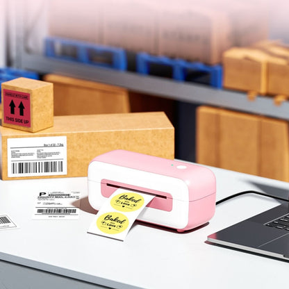 Phomemo PM246S Address Label Printer Thermal Paper Express E-Manifest Printer, Size: US(Pink) - Printer by Phomemo | Online Shopping South Africa | PMC Jewellery | Buy Now Pay Later Mobicred