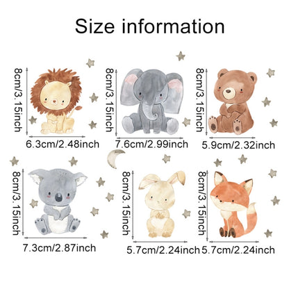 Cartoon Animal Switch Sticker Children Room Decoration(BR-S001) - Sticker by PMC Jewellery | Online Shopping South Africa | PMC Jewellery