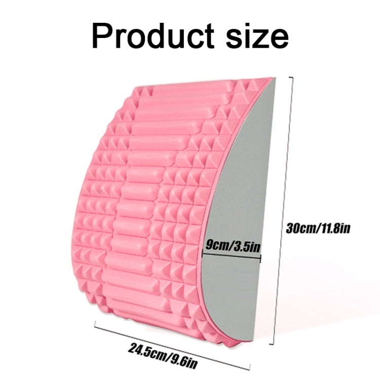 Lumbar Relaxing Massager Spinal Corrective Stretch Exercise Aid, Specification: Solid Color (Gray) - free shipping - PMC TechLife - Order now!