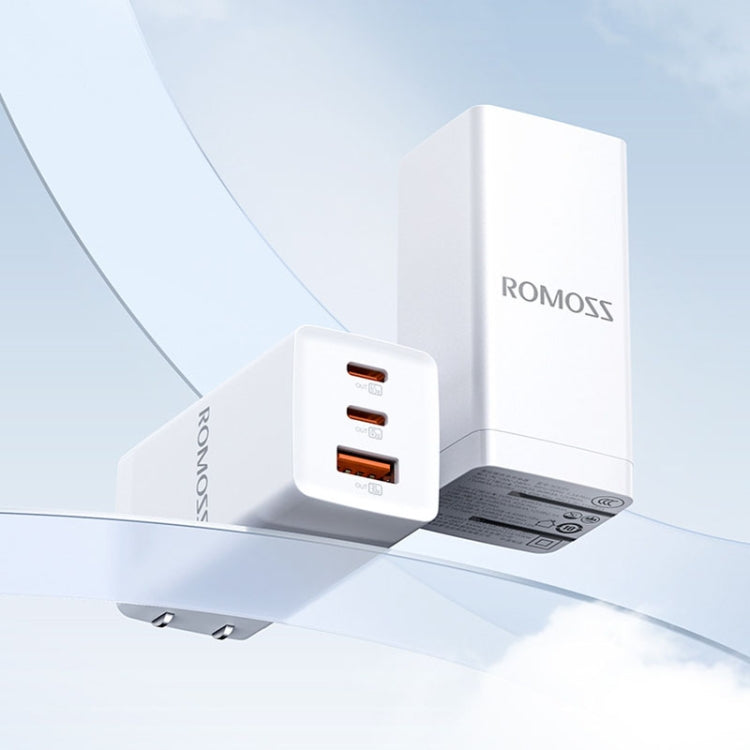 65W Set ROMOSS AC65H USB+Type-C/USB-C 65W Multifunctional Foldable GaN Charger, CN Plug - USB Charger by ROMOSS | Online Shopping South Africa | PMC Jewellery | Buy Now Pay Later Mobicred