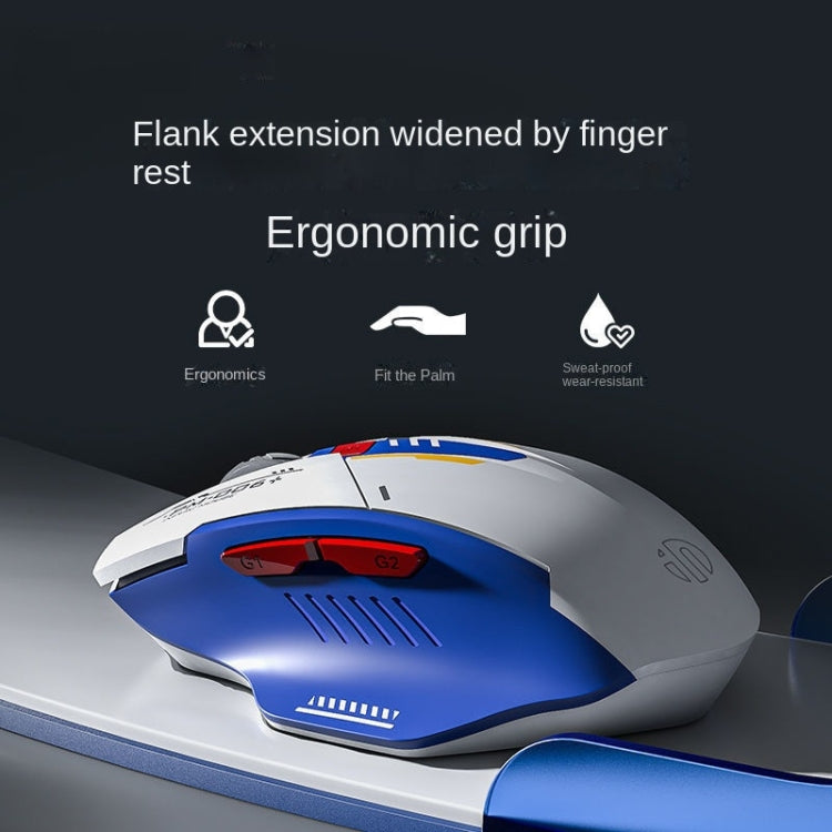Inphic F9 Mecha Wireless Mouse Charging Office Game Mouse(Single Model 2.4G) - Wireless Mice by Inphic | Online Shopping South Africa | PMC Jewellery