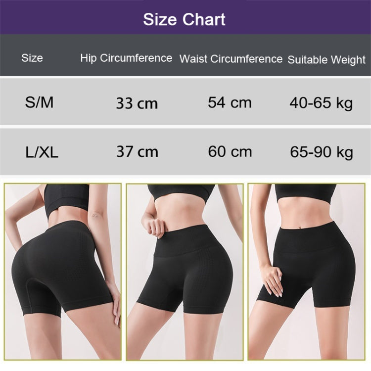 Women Fitness Sports Butt Lifting Shorts Shaping Beauty External Wear Leggings, Size: L/XL(Light Grey) - Tight Trousers by PMC Jewellery | Online Shopping South Africa | PMC Jewellery
