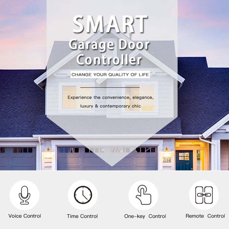 Tuya APP Remote Control WIFI Smart Garage Door Controller, Specification: EU Plug - free shipping - PMC TechLife - Order now!