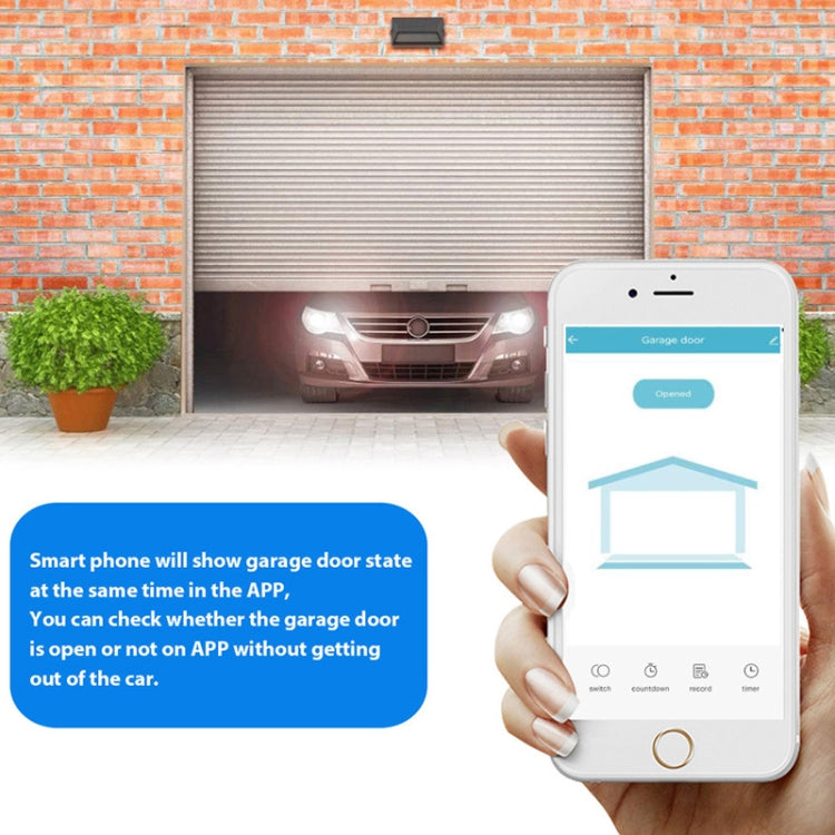 Tuya APP Remote Control WIFI Smart Garage Door Controller, Specification: EU Plug - Smart Switch by Tuya | Online Shopping South Africa | PMC Jewellery