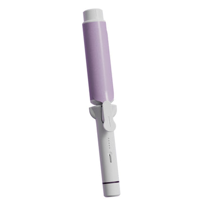 40mm Hair Curler Big Wave Negative Ion Essential Oil Coated Curling Iron,CN Plug(Taro Purple) - Hair Curler by PMC Jewellery | Online Shopping South Africa | PMC Jewellery