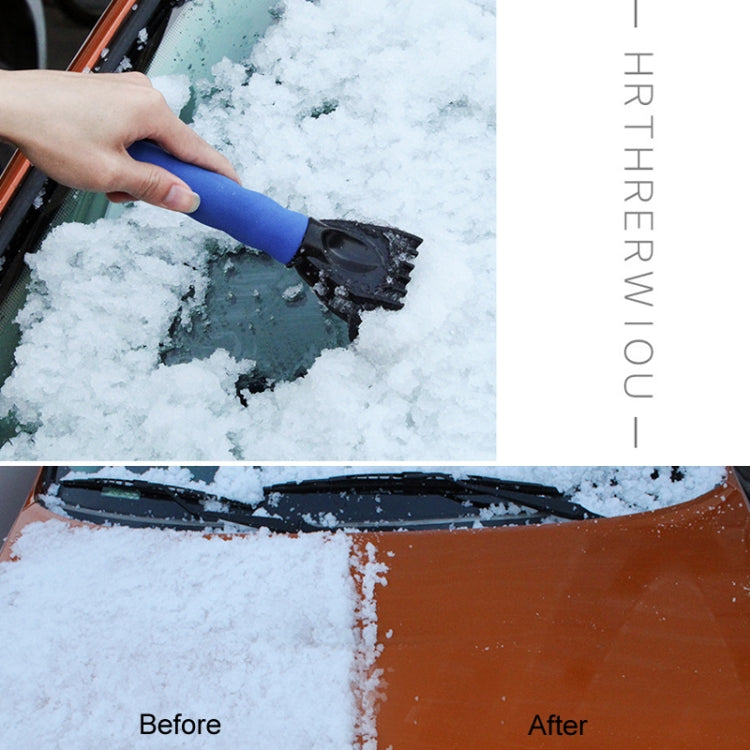 Vehicle Mounted Snow Shovel De-Icer Cleaning Tool, Color: Red+Gloves - Ice Scraper by PMC Jewellery | Online Shopping South Africa | PMC Jewellery | Buy Now Pay Later Mobicred