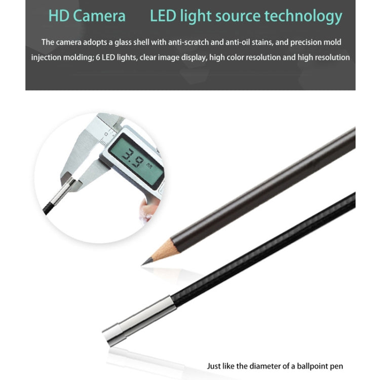 TESLONG NTS450A 4.5-inch Screen Industrial Handheld Endoscope with Light, Speci: 3.9mm Lens-3m - free shipping - PMC TechLife - Order now!