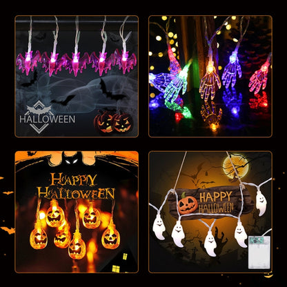 Colorful 3m 20LEDs Halloween LED Cartoon Atmosphere Decorative Light String(Conventional Pumpkin) - Decoration Lamps by PMC Jewellery | Online Shopping South Africa | PMC Jewellery