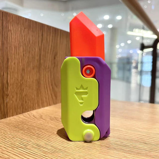 Radish Knife 3D Gravity Decompress Toy, Color Random Delivery, Style: Large - Fidget Cube by PMC Jewellery | Online Shopping South Africa | PMC Jewellery