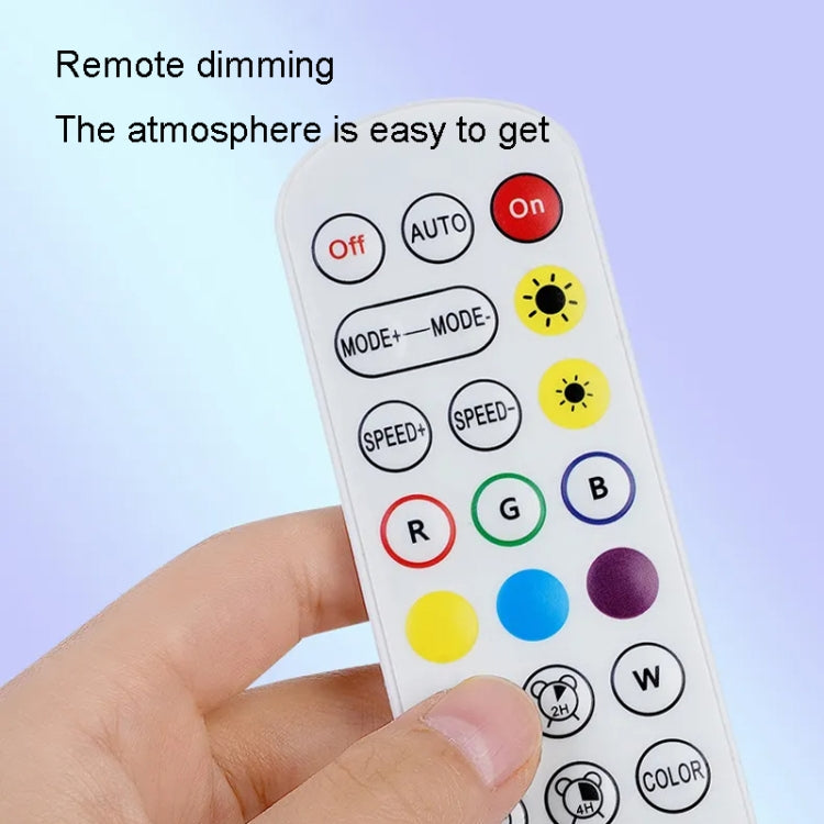 9pcs /Set LED WIFI Graffiti Bluetooth Smart Splicing Quantum Light DIY Atmosphere Lighting With Remote Control, US Plug(White) - Novelty Lighting by PMC TechLife | Online Shopping South Africa | PMC TechLife | Buy Now Pay Later Mobicred