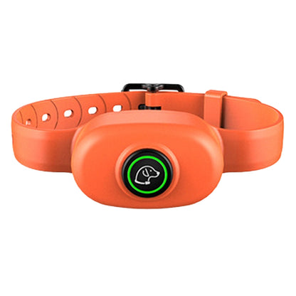 Auto Stop Barker Pet Shock Collar Dog Trainer(Orange) - Training Aids by PMC Jewellery | Online Shopping South Africa | PMC Jewellery