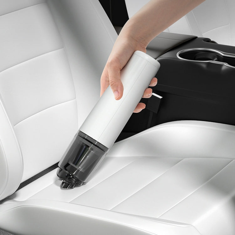 Mini Portable Detachable Wireless Handheld Powerful Car Vacuum Cleaner, Style: Metal Filter (White) - Vacuum Cleaner by PMC TechLife | Online Shopping South Africa | PMC TechLife | Buy Now Pay Later Mobicred